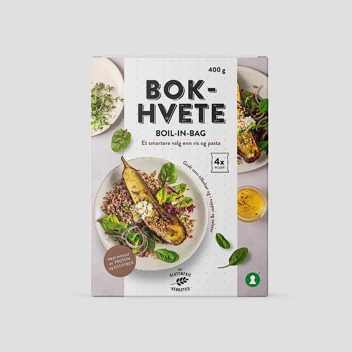 Bokhvete boil-in-bag